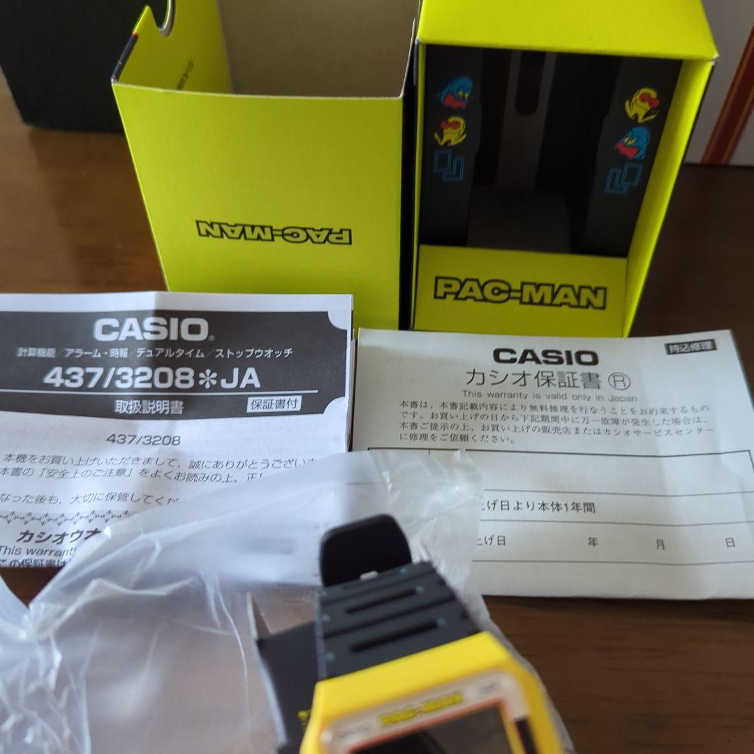 CASIO PAC-MAN CA-53WPC-1BJR　パックマン