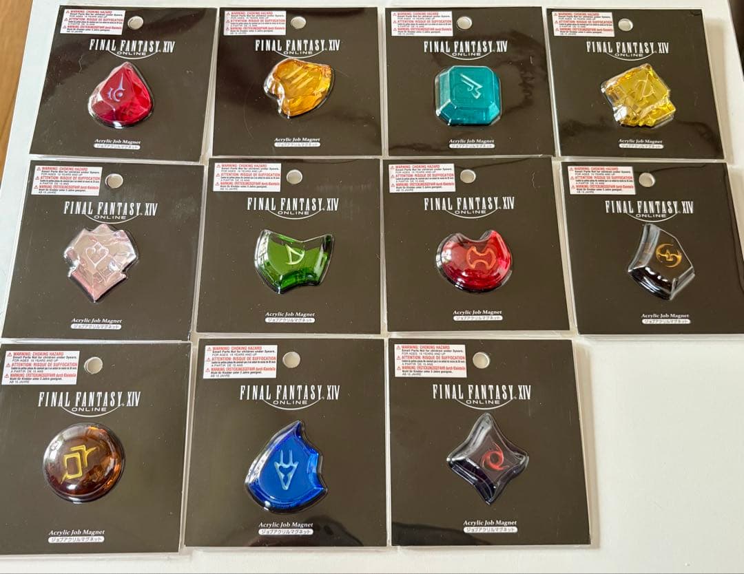 【新品未開封】FF14 ジョブアクリルマグネット　11種