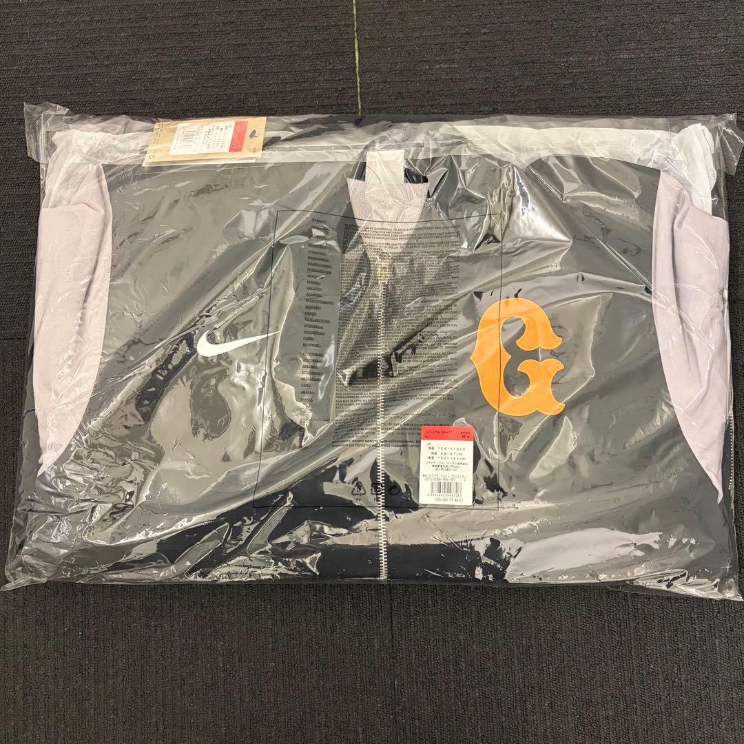 専用　読売ジャイアンツ ナイキ ブラック×グレー グラウンドコート L