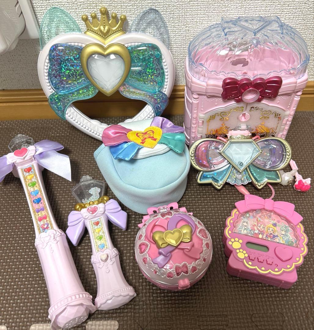プリキュアおもちゃぬいぐるみ等50点以上まとめ売り