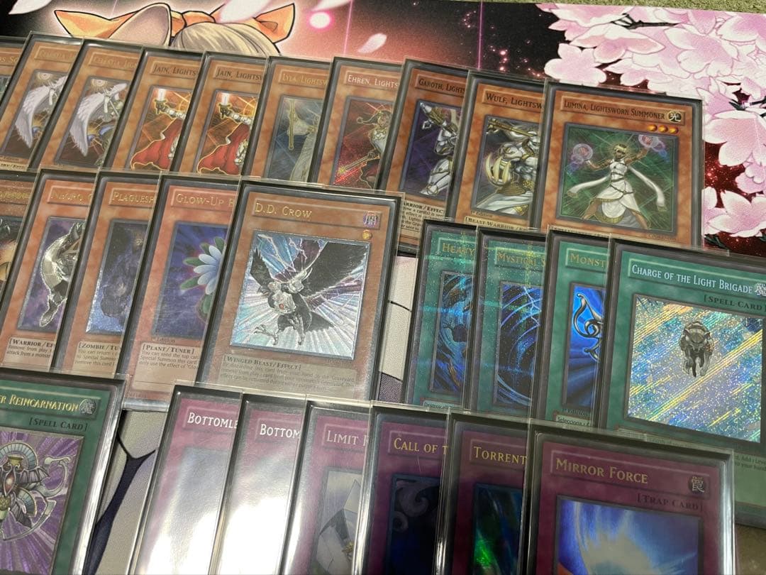 ライトロード　カオスソーサラー　tuスターダスト 英語　ホロ　ルミナスcp