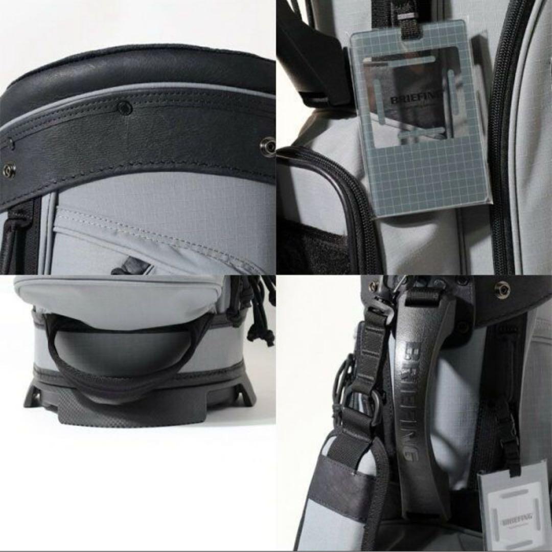 【新品・タグ付き】BRIEFING キャディバッグ グレー CR-9 人気カラー