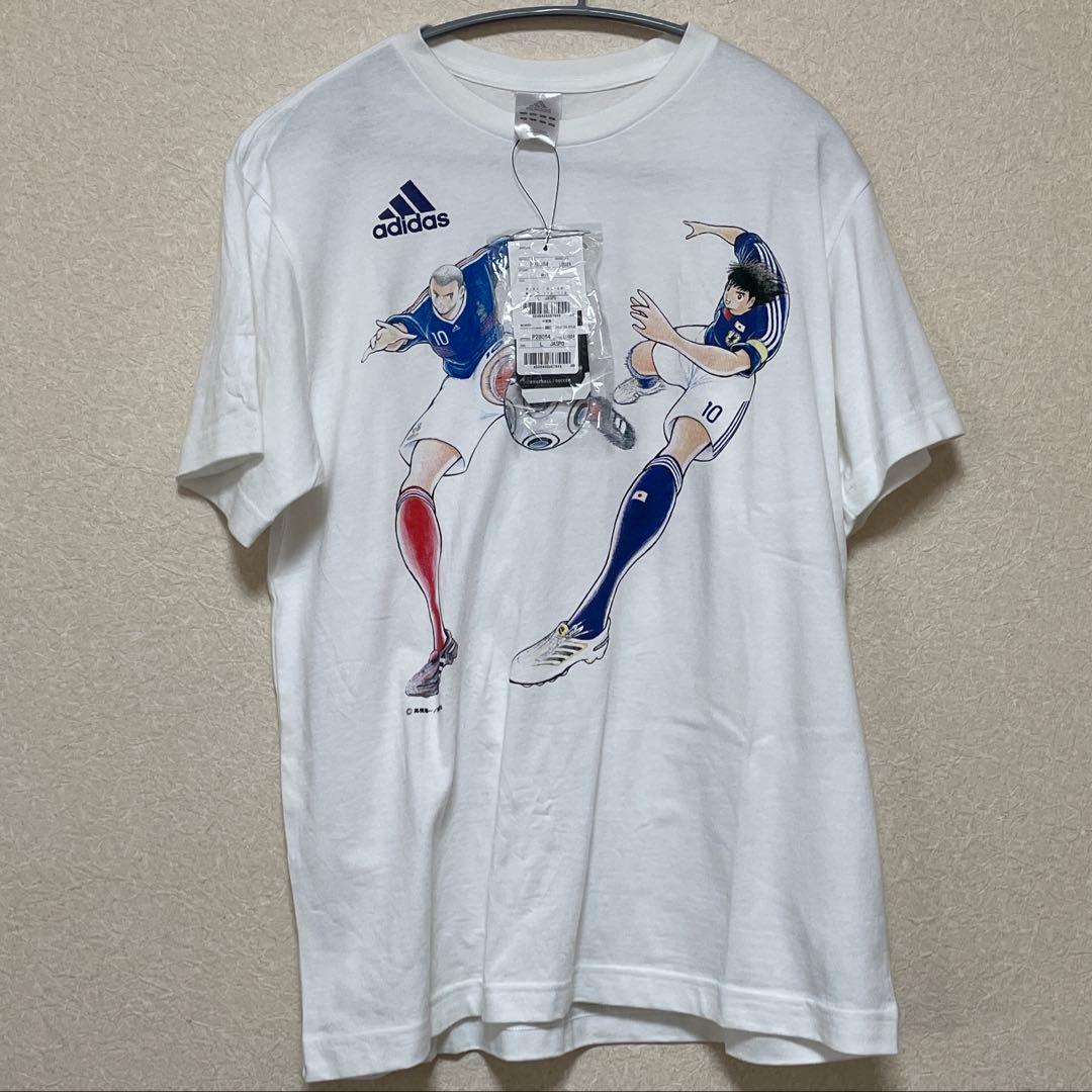 【激レア/新品】キャプテン翼　ジダン　addidas Tシャツ　L 非売品