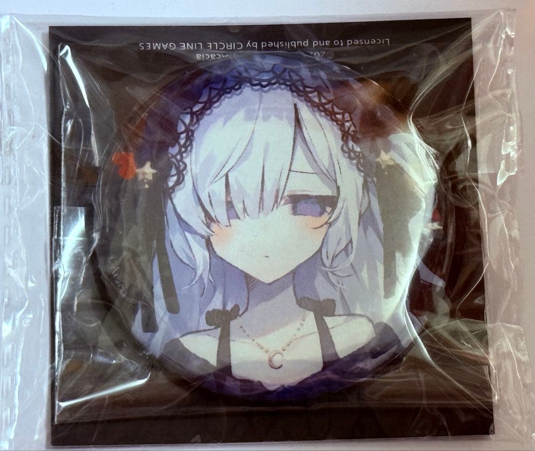 魔法少女ノ魔女裁判 夏目アンアン 中国CF返礼品 缶バッジ まのさば