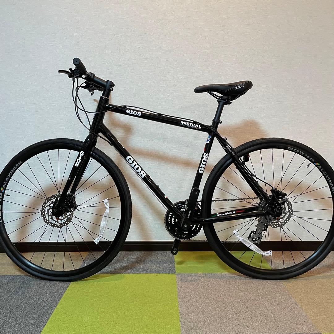 新品クロスバイク GIOS ミストラル 身長175-185cm 定価6.9万円