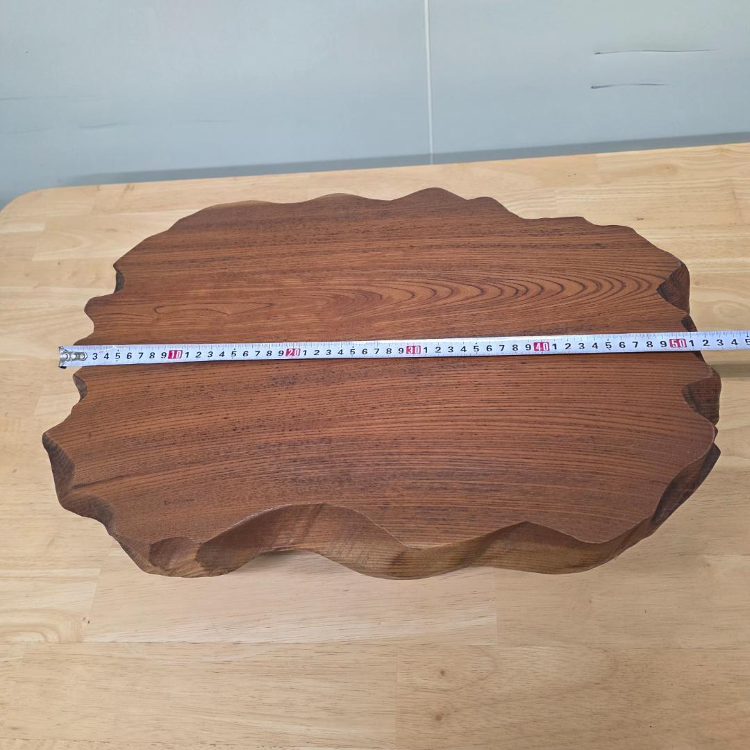 木製 不規則形状座卓 花台 天然木 盆栽卓 ローテーブル 和モダン座卓