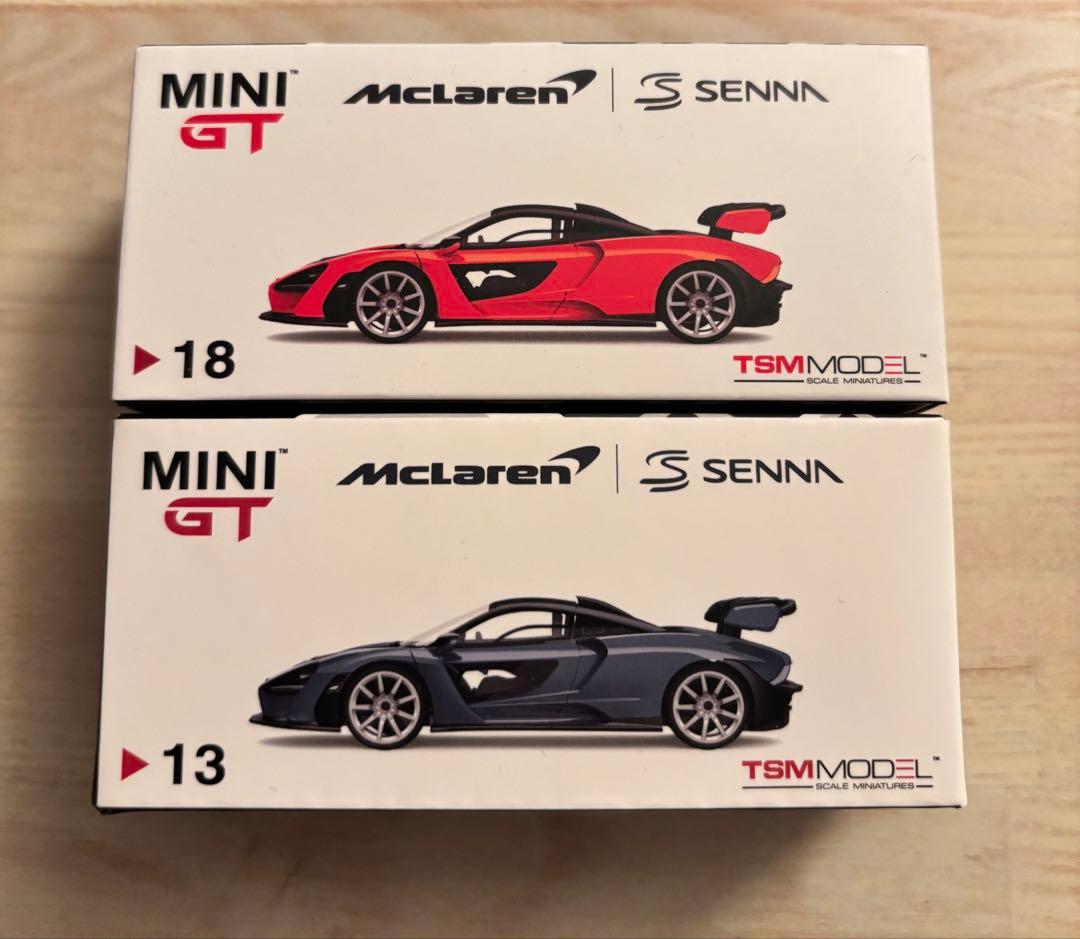 MINIGT McLaren SENNA マクラーレン セナ2台セット