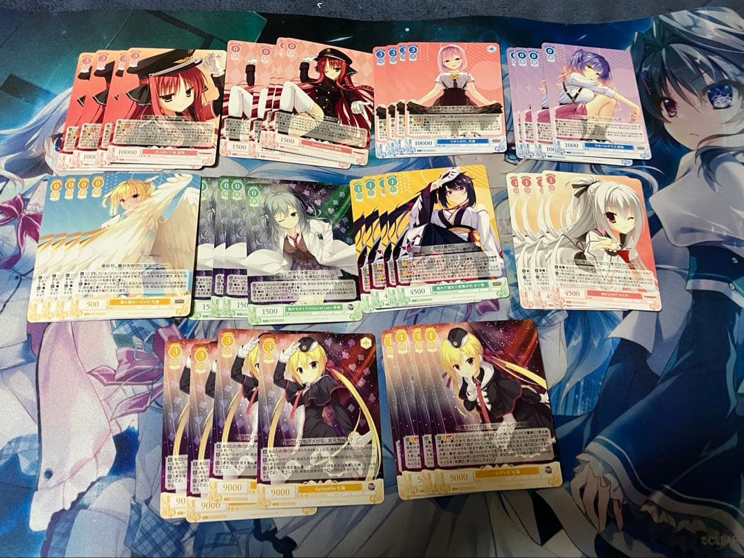 ゆずソフト　ヴァイスシュヴァルツ　RR以下4コンセット