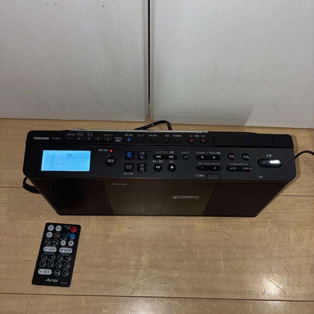 TOSHIBA(東芝) TY-ANX1(K) ハイスペック CD ラジオ