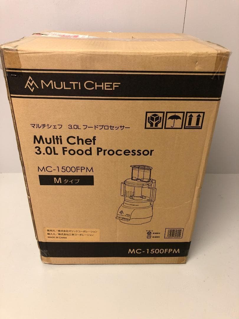 マルチシェフ　多機能　中型フードプロセッサー　ＭＣ−１５００ＦＰＭ　Mタイプ