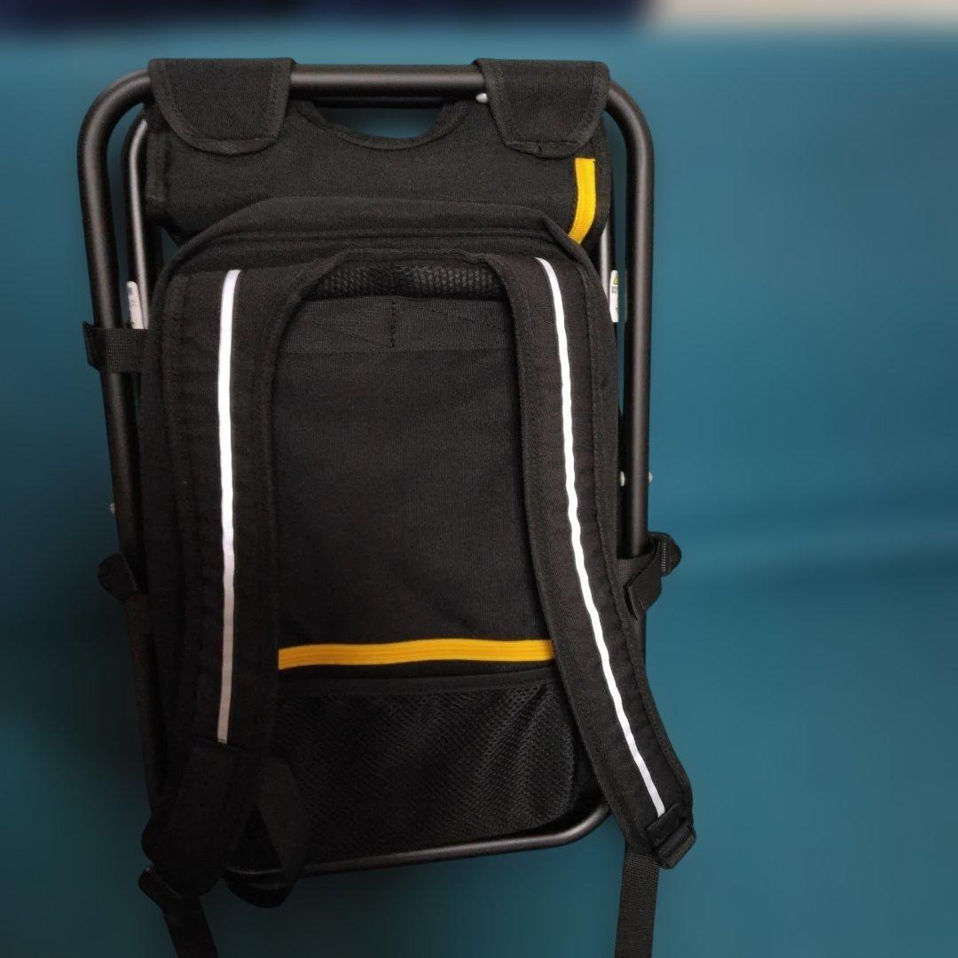 SoftBankHAWKSオリジナルイス付リュック 黒/黄色