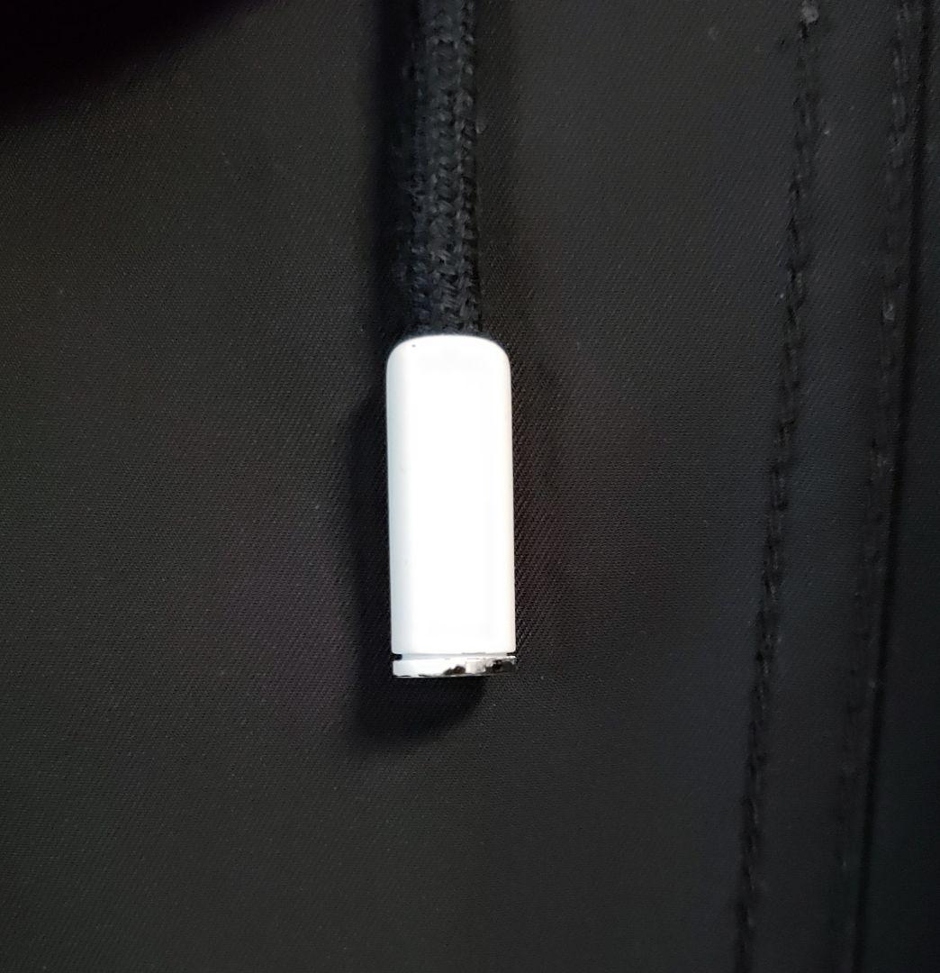 RERACS 着脱可能フード付き ロングモッズコート ブラック 日本製 YKK