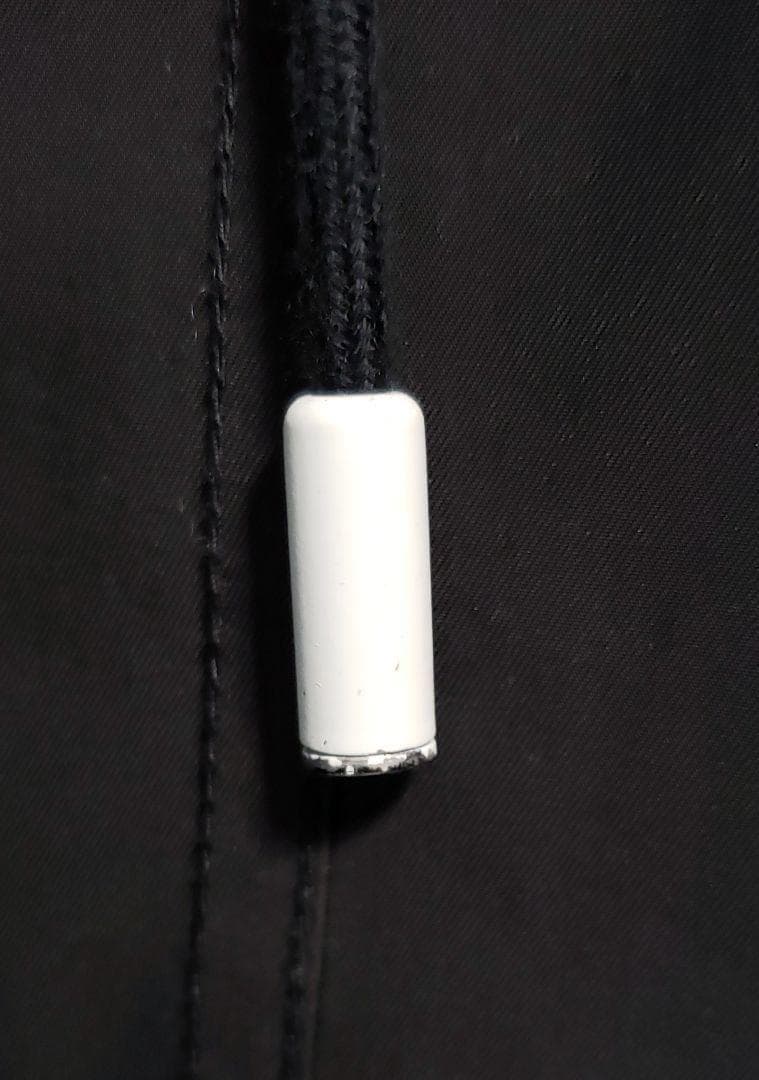 RERACS 着脱可能フード付き ロングモッズコート ブラック 日本製 YKK