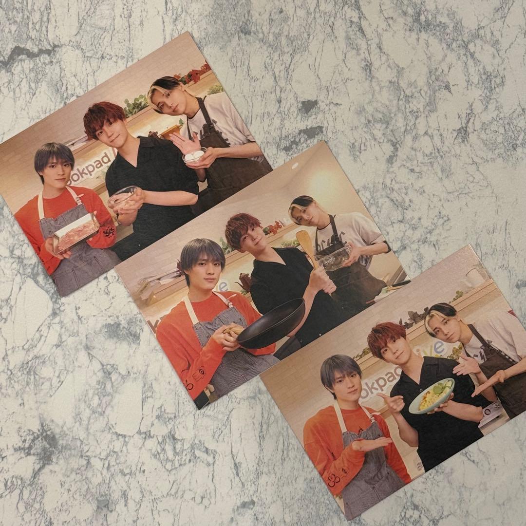 ONE N’ ONLY cookpad ポストカード 玲 颯斗 上村謙信