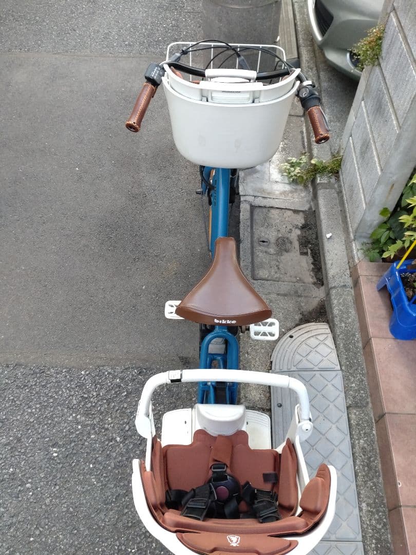 配送可★直接引渡可★カスタム【現行型ビッケグリ】電動アシスト自転車★３人乗子供乗