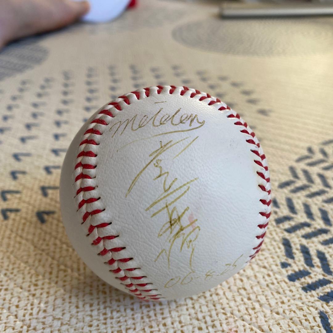 レア　堂上直倫　愛工大名電　サインボール