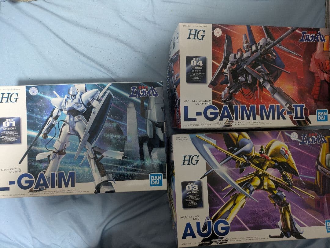 エルガイム エルガイムmk2 オージ HG 未組立 プラモデル まとめ売り