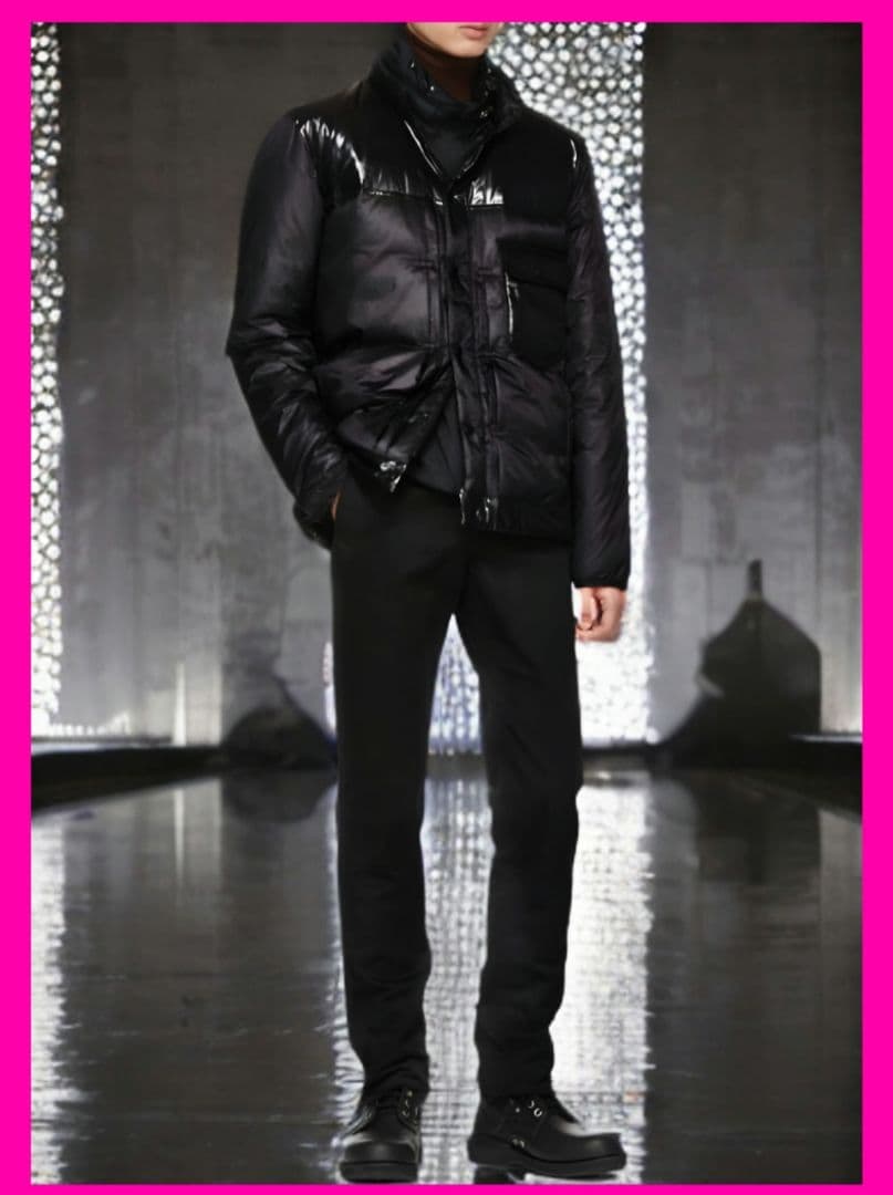 ユニセックスステッチロゴMONCLERフラグメントダウンジャケット モンクレール