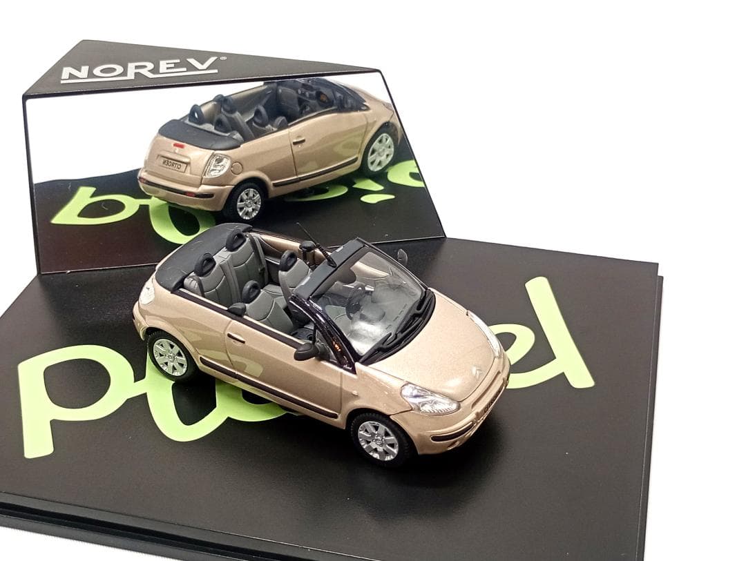 ノレブ1/43 シトロエンC3 プルリエル Sable Bivouac ブロンズ