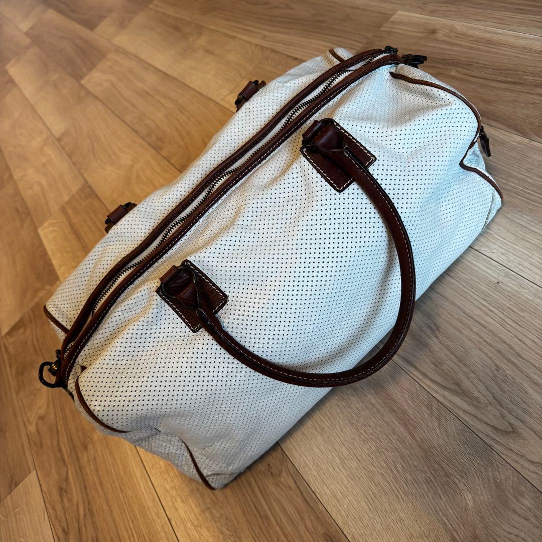 パンチングレザー ボストン ユナイテッドアローズ