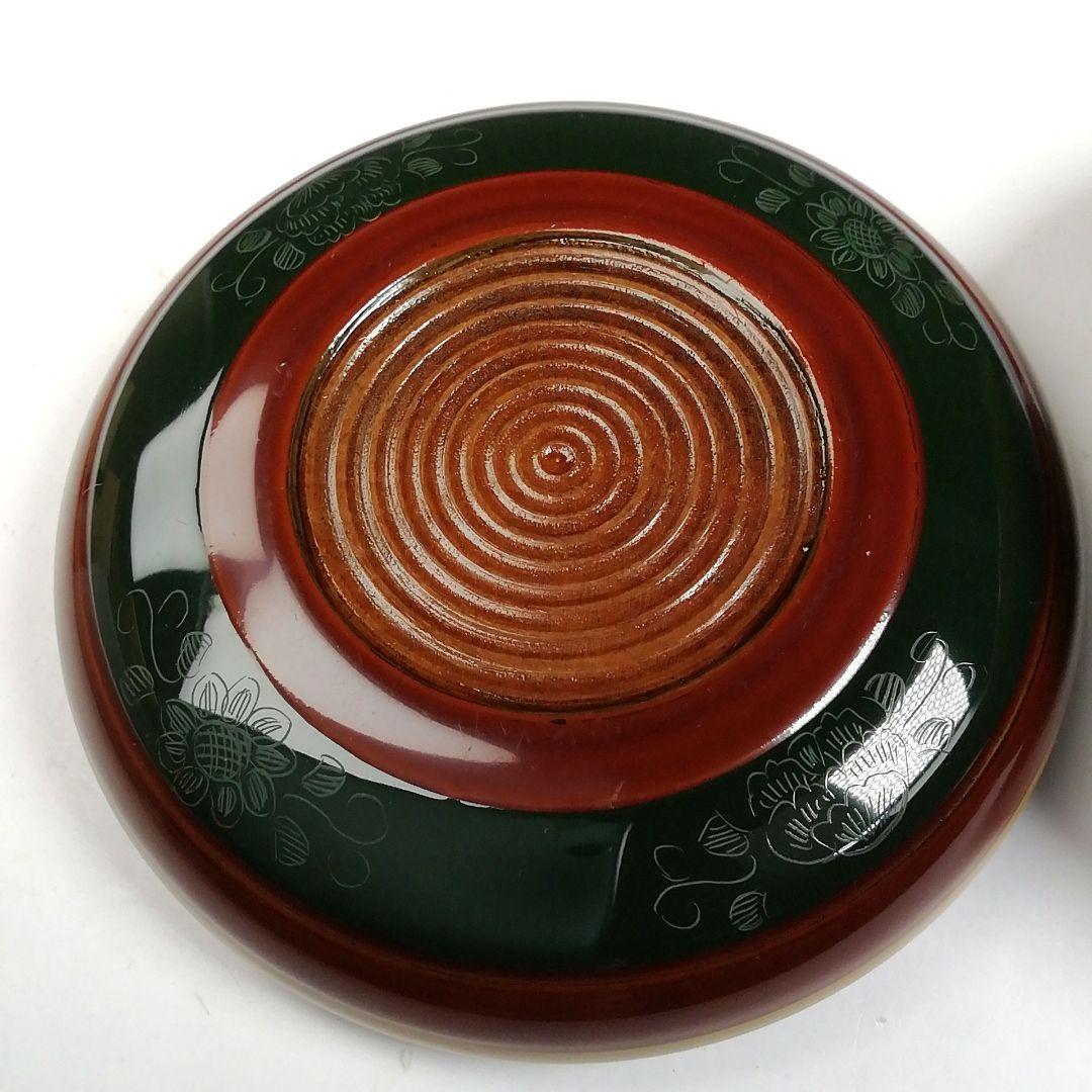 Ｗ１２７　香合　『玄々斉好　独楽　香合』『熊谷秀穂 作』　共箱　茶道具