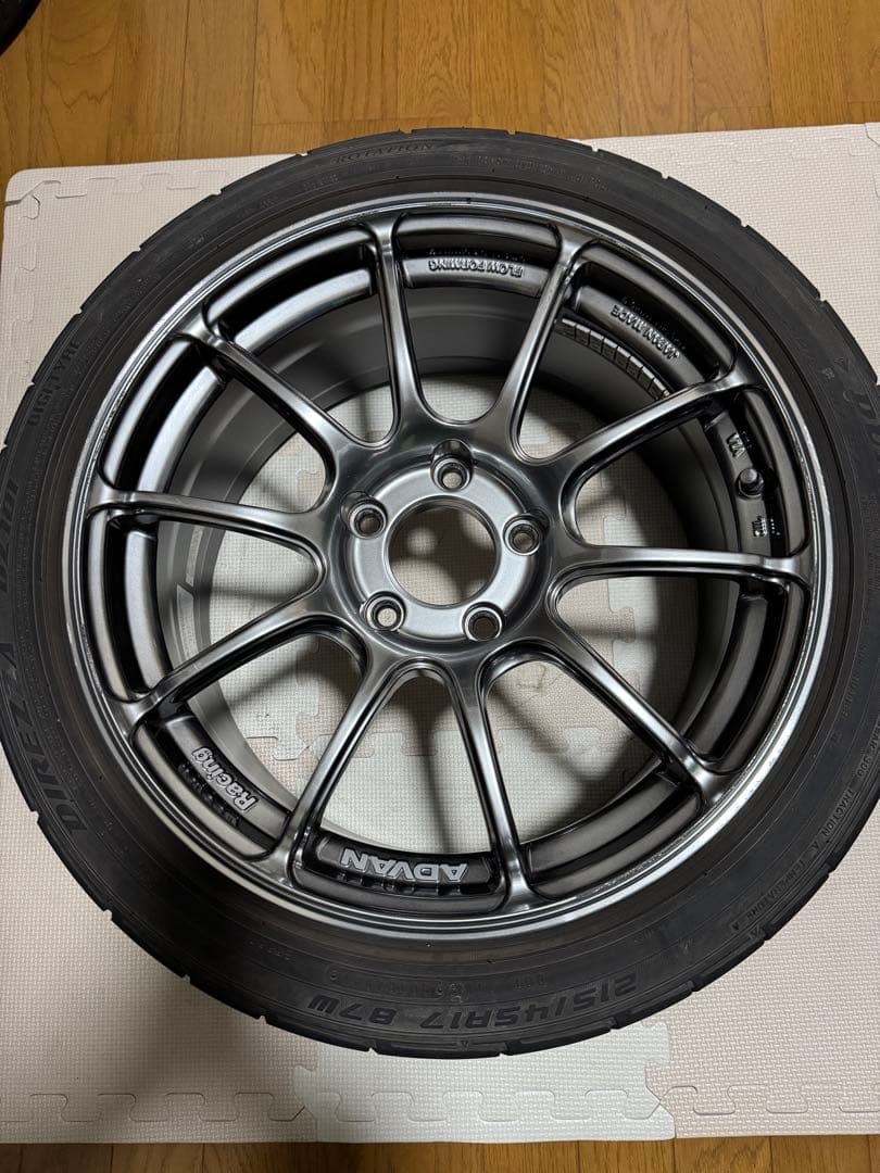 た*ん様 【2本】ADVAN Racing RZⅡ17インチ8j+45 5-11