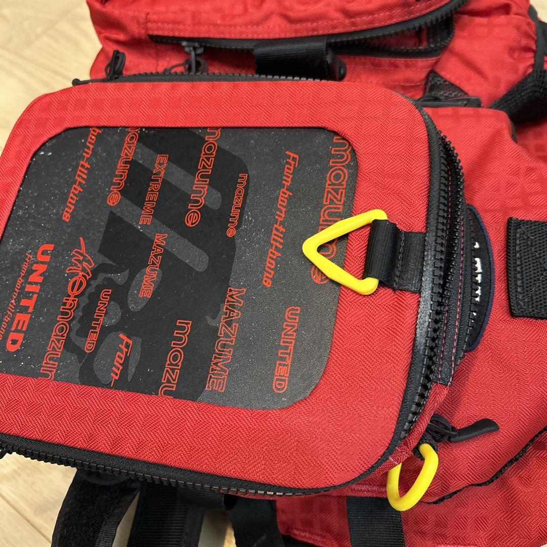 美品 マズメ レッドムーン9th ライフジャケット