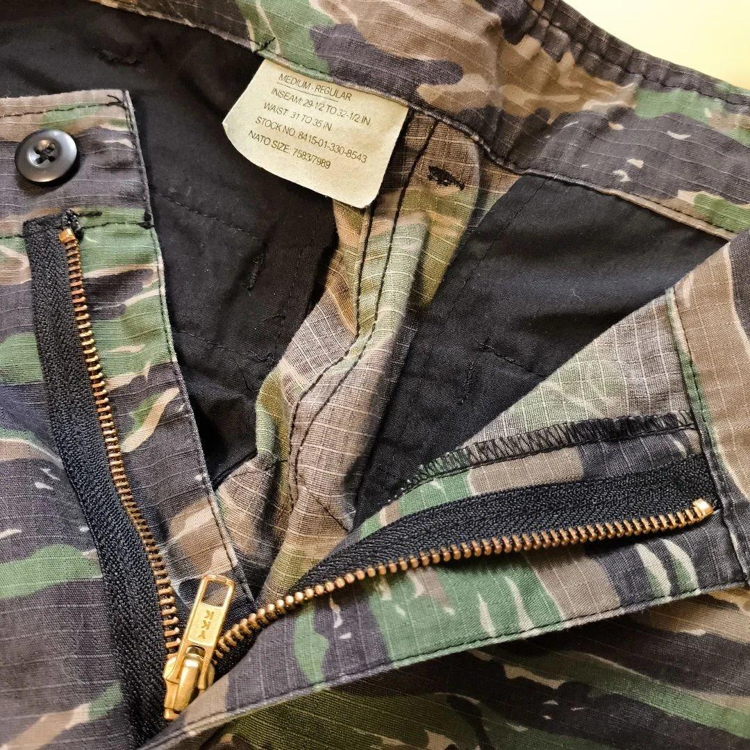 タイガーカモ　戦闘服上下　BDU リーコンチェストリグ新品付　S＆グラフ