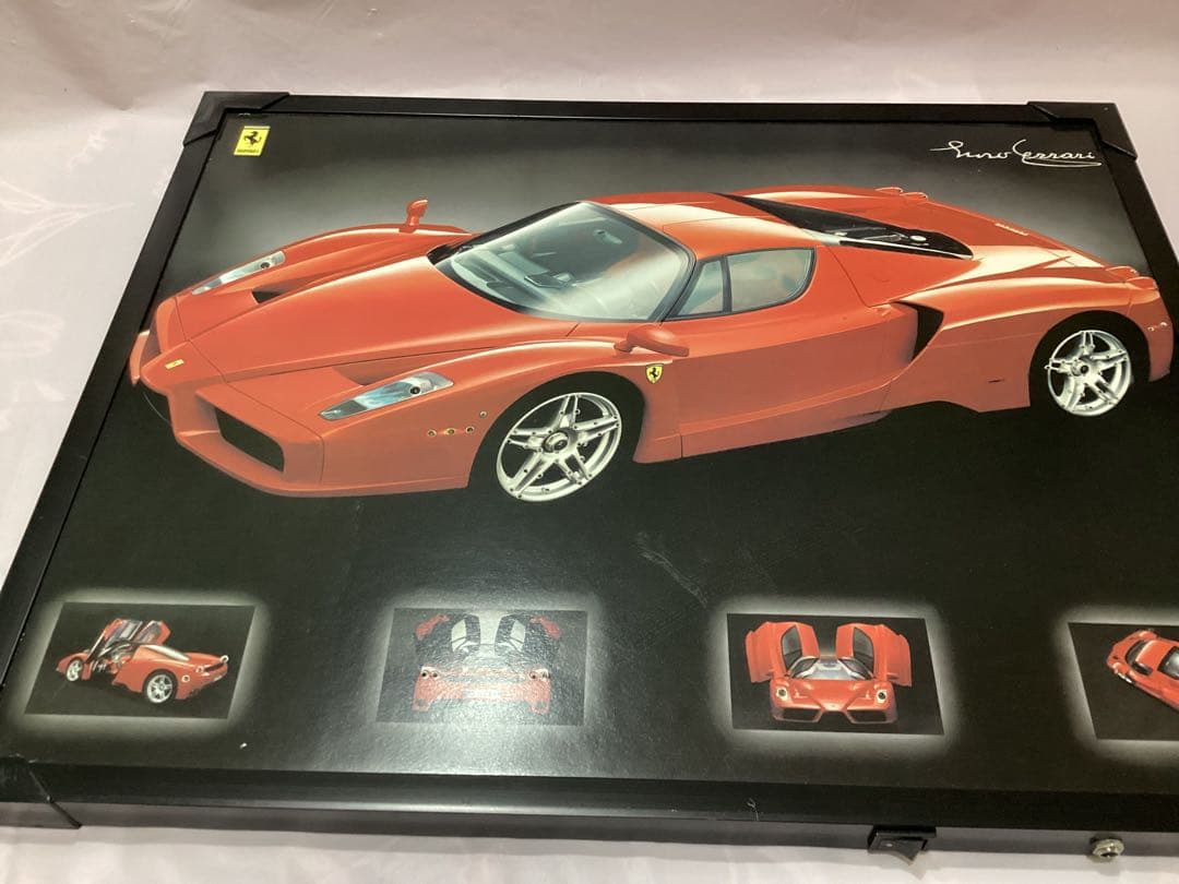Ferrari Enzo Ferrari モデル 赤　ディスプレイ用パネル希少品
