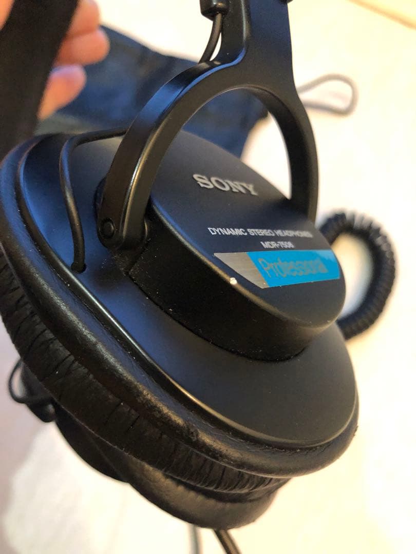 プロ用　SONY MDR-7506 モニター　ヘッドフォン　ソニー　スタジオ標準