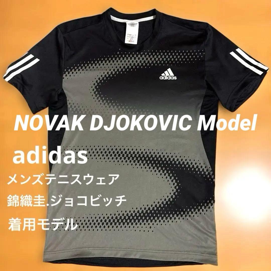 錦織圭、ジョコビッチモデル　adidas テニスウェア　メンズLサイズ