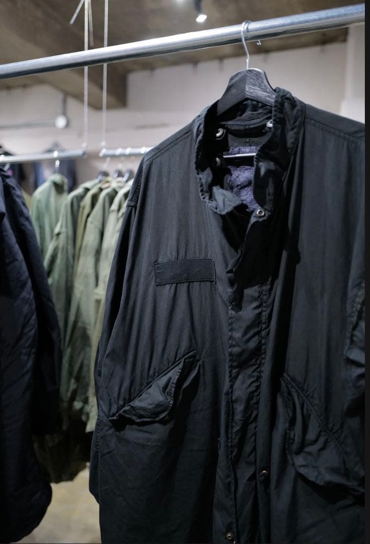 【Mサイズ】 anytee SuperBlack M65 parka