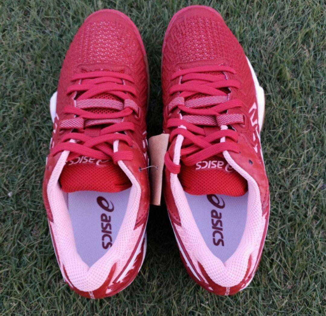 アシックス レディースバトミントンシューズ24.5cm