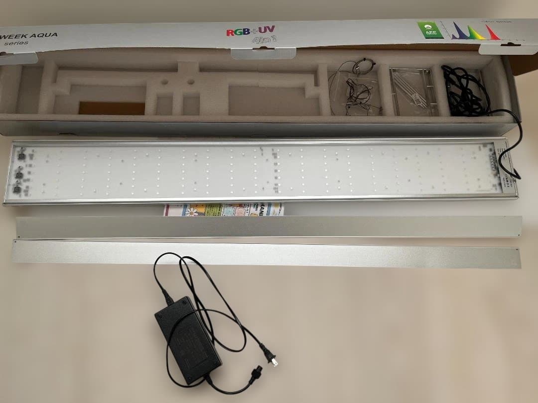 week aqua L1200 RGB シルバー