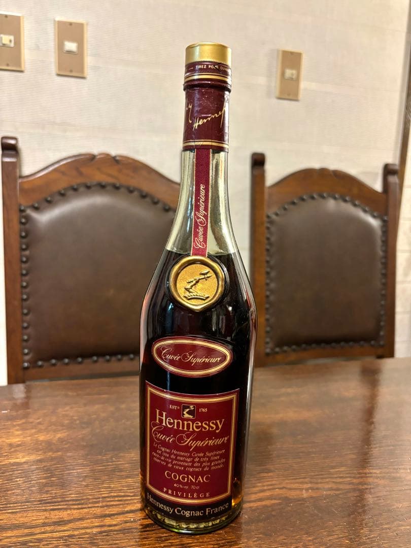 ヘネシー　キュベ　スペリオールHennessy 赤ヘネシー