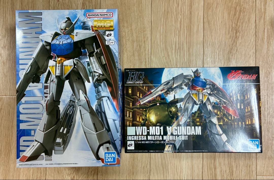 新品 MG HG ∀ガンダム ターンエー セット ガンプラ プラモデル