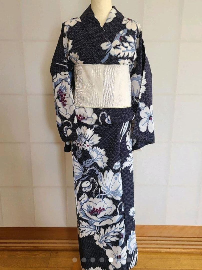 撫松庵　定価￥38500　 ぶしょうあん　 浴衣　花銘仙