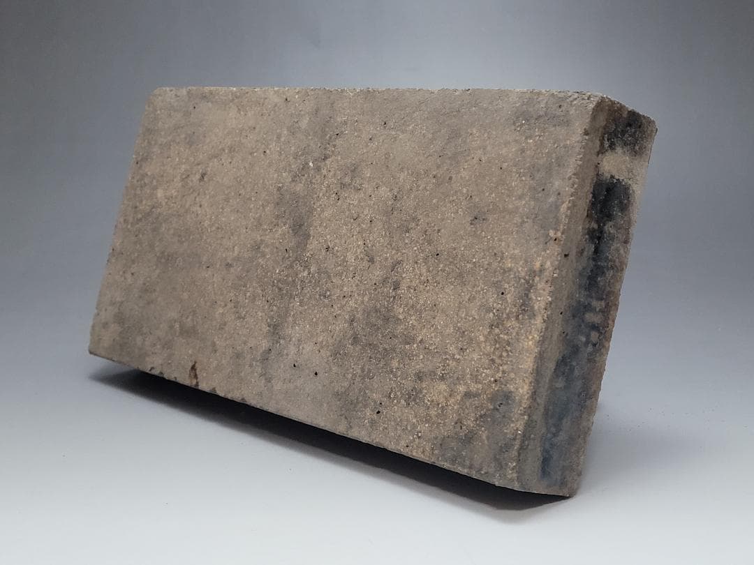 黑釉 神獣型 文鎮 元明時代 幅約23.1cm