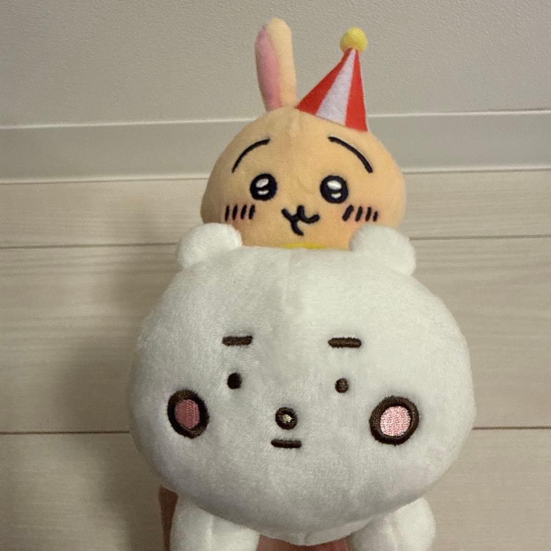 ちいかわらんど　ぴーぽぽぬいぐるみ　ちいかわ　ハチワレ　ウサギ　3体セット