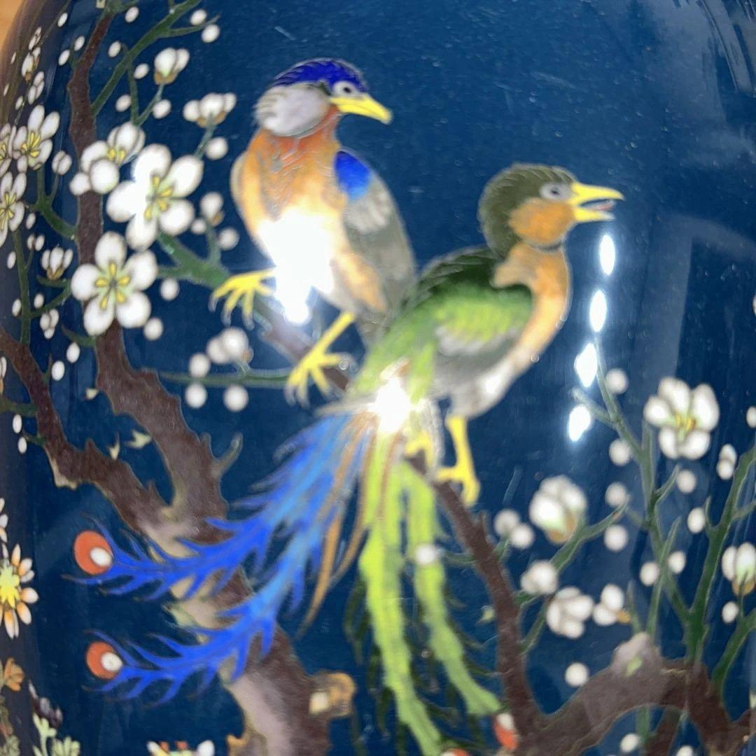 安藤七瀬宝花瓶　純銀