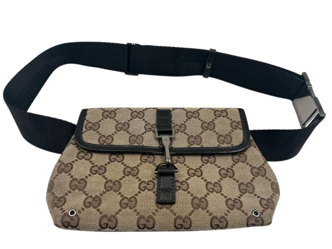 GUCCI グッチ ウエストバッグ GGスプリーム キャンバス ボディバッグ