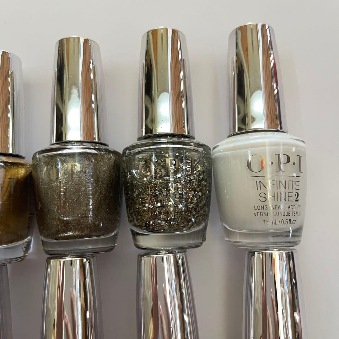 【スーパーセール❗️新品】 OPIインフィニットシャイン〔ヌーディ・ゴールド系〕