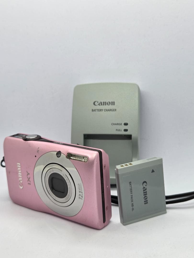 【スマホ転送OK】キャノン Canon IXY 200F ピンク デジタルカメラ
