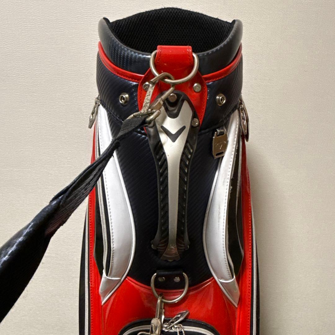 Callaway キャロウェイ キャディバッグ トリコロール 9型 カーボン調
