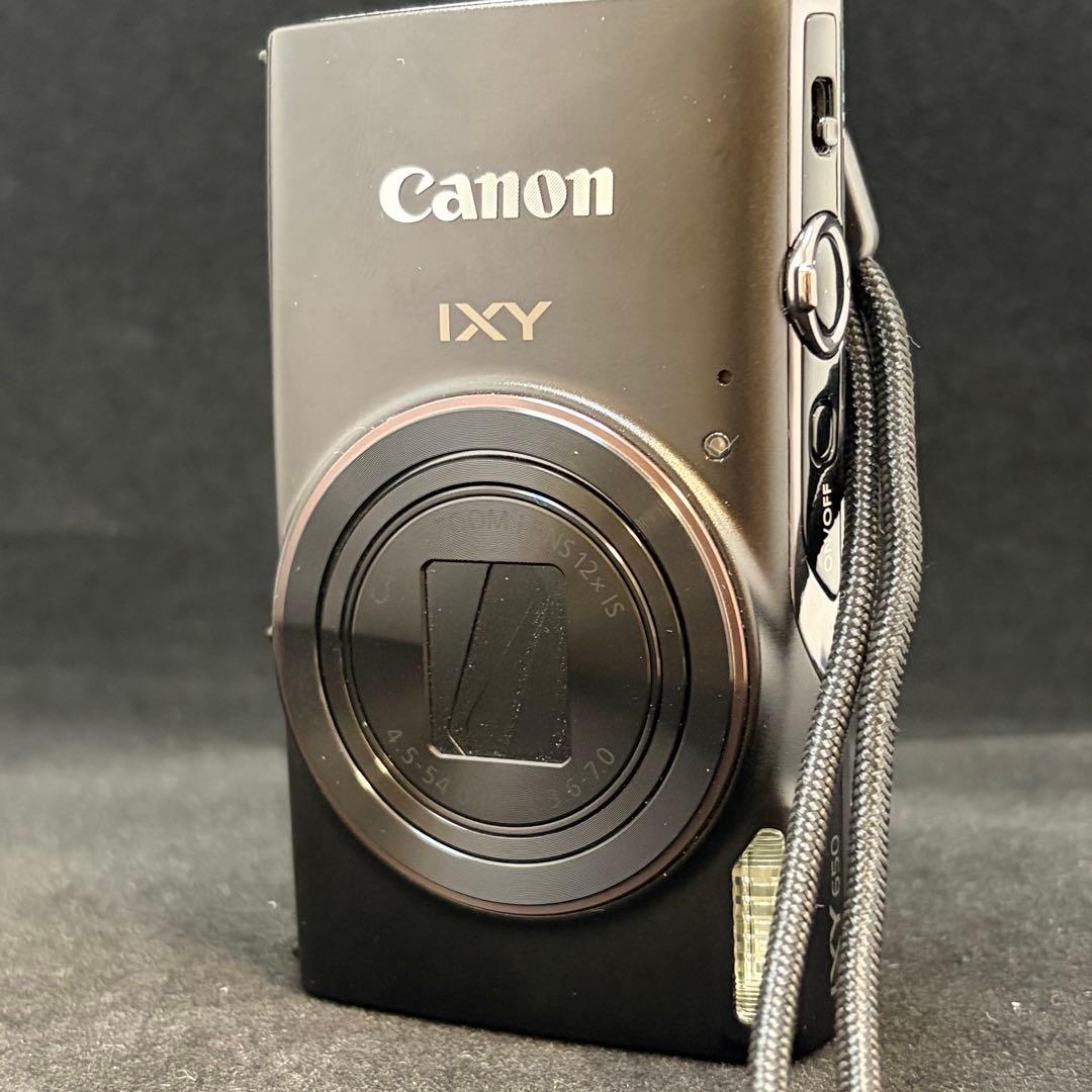【極美品】Canon IXY650 デジタルカメラPC2274 動作品　ブラック
