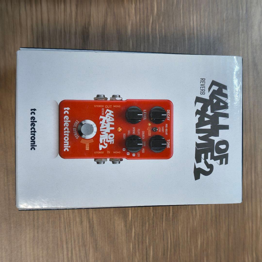 美品tc electronic Hall of Fame 2 リバーブ
