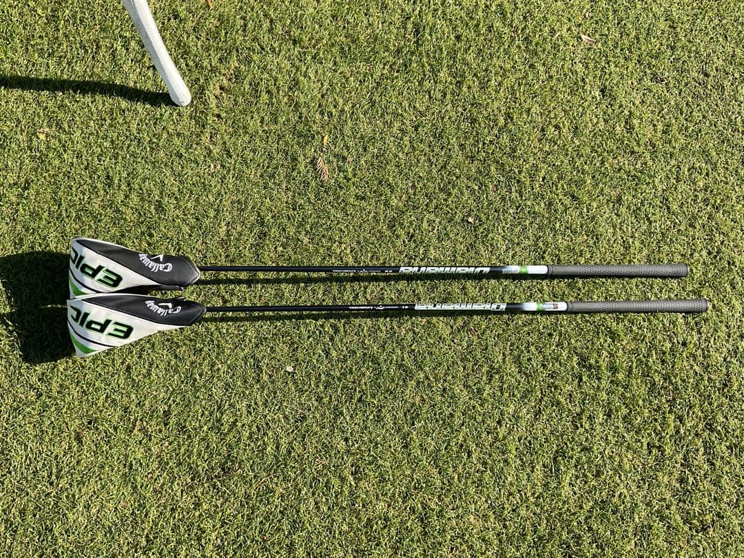 2 本セットキャロウェイ EPIC MAX 5W S +7W SR