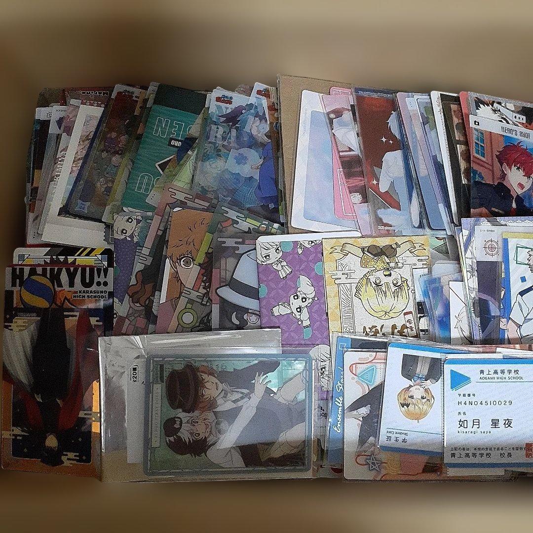 アニメ・マンガ・キャラクター　紙類　シール　ステッカー　ミニカード　まとめ売り