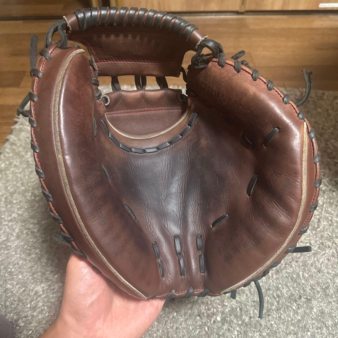 硬式用キャッチャーミット ハタケヤマ