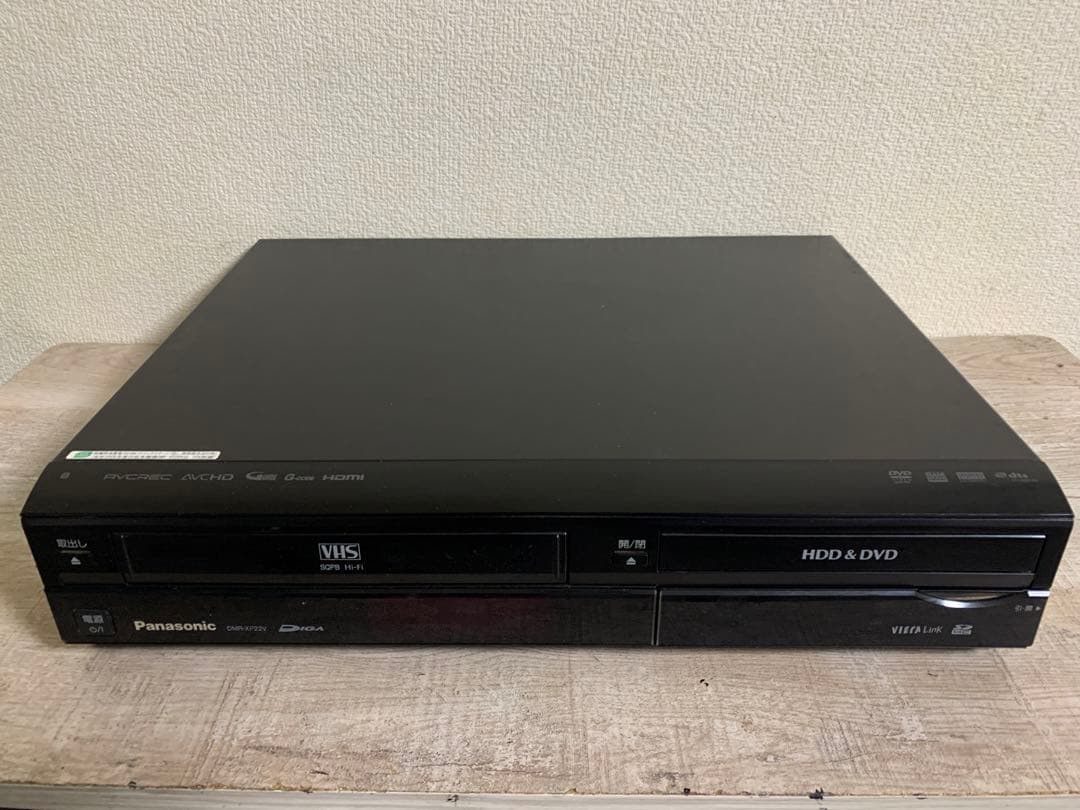 パナソニック VGS DVDレコーダー　DIGA HDD DMR-XP22V